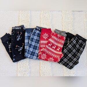 4 Pairs of Old Navy Boys PJ Bottoms